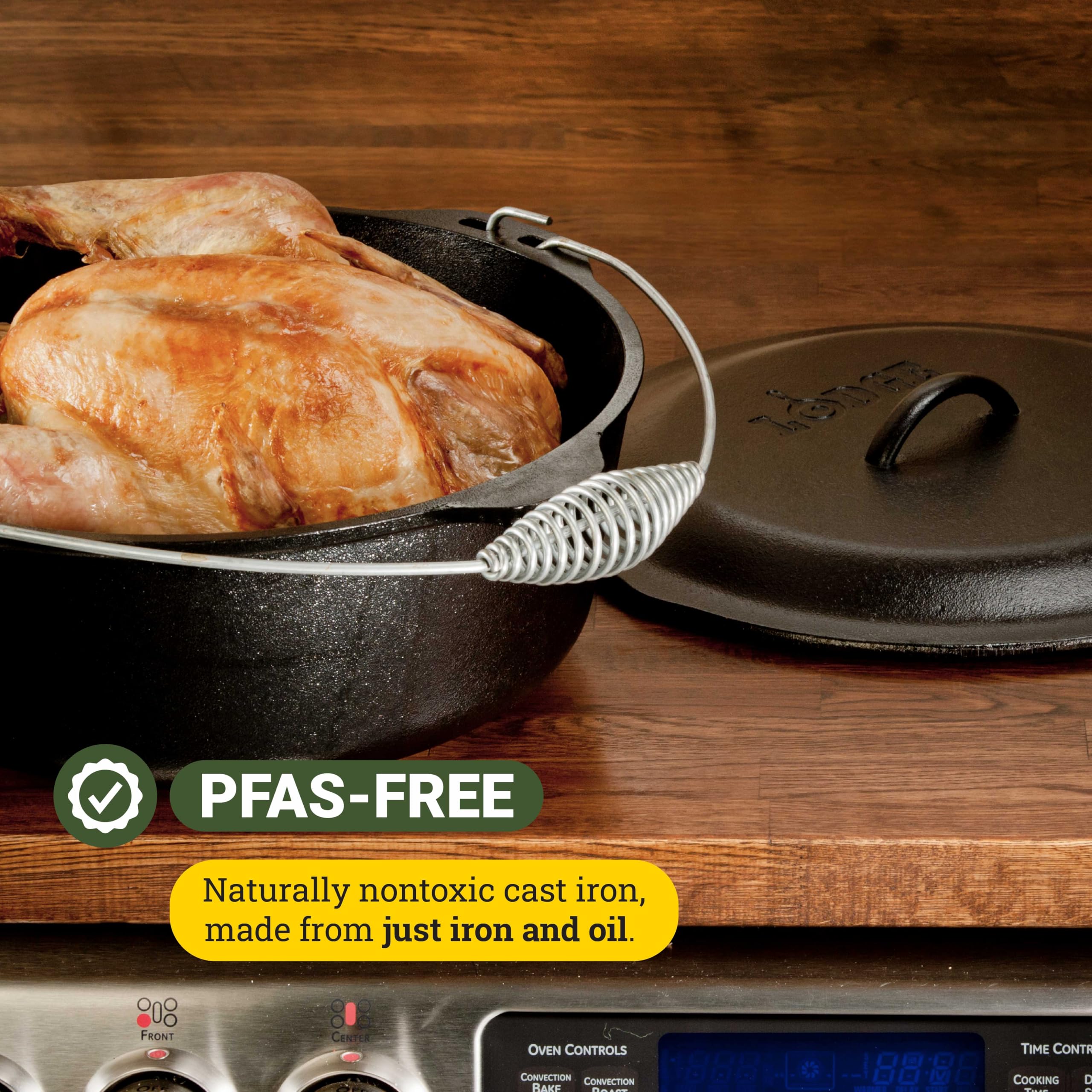 Amazon.co.jp: LODGE(ロッジ) ダッチオーブン L12DO3 13-1/4インチ